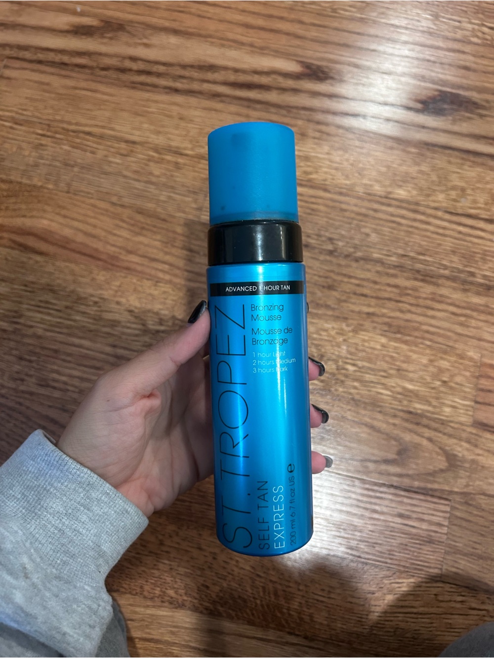 St. Tropez Self Tan Express Mousse - Bright Blue Bottle